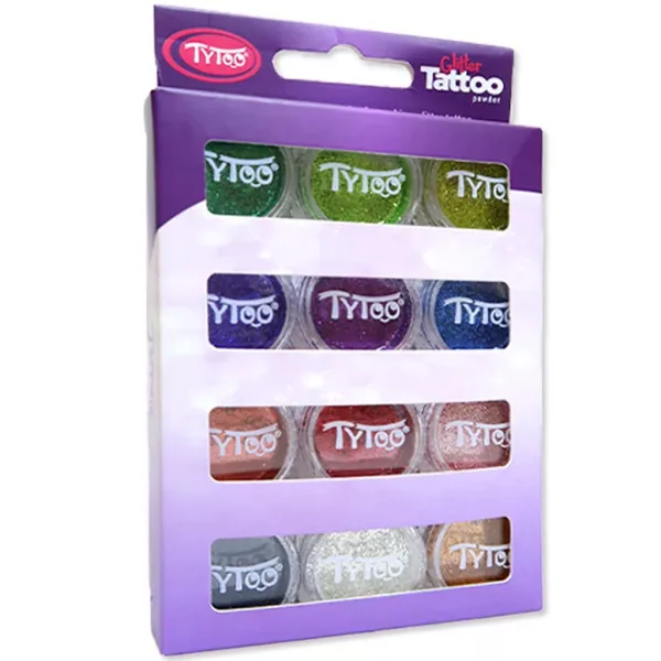 TyToo: Set di glitter colori base 12x2,5ml immagine 1