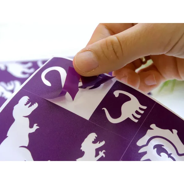 TyToo: Set di stencil per tatuaggi glitter dinosauri, 21 pezzi immagine 3