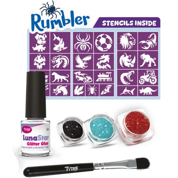 TyToo: set di tatuaggi con glitter Rumbler immagine 2