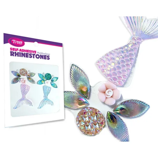 Tytoo: Strass autoadesivi per decorazione del viso FG026 immagine 1