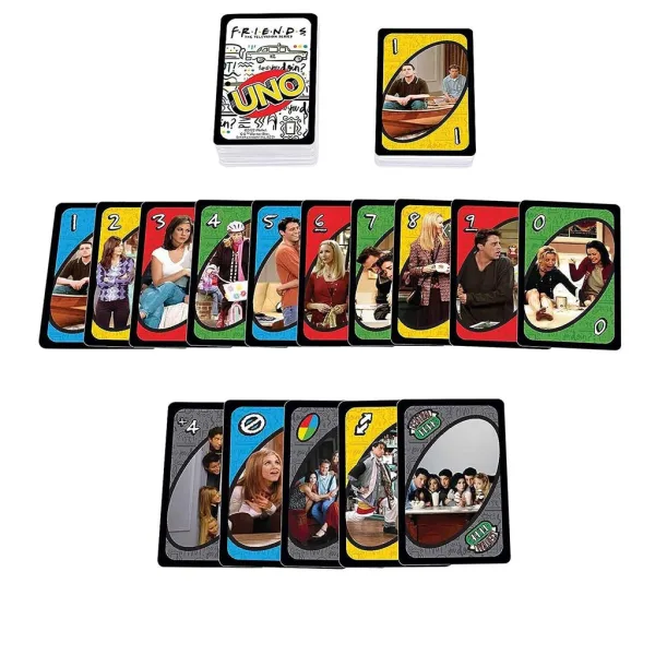 UNO Friends: gioco di carte degli amici - Mattel immagine 3