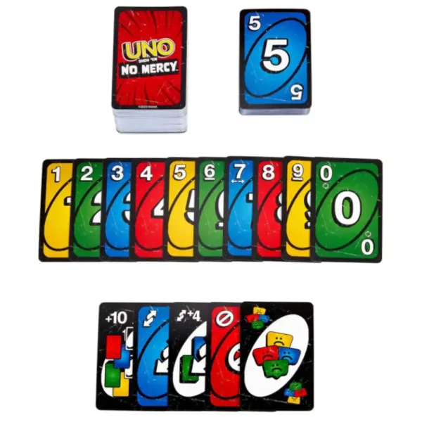 UNO Gioco di carte Senza Pietà - Mattel immagine 3