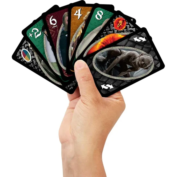 UNO Il Signore degli Anelli gioco di carte - Mattel immagine 3