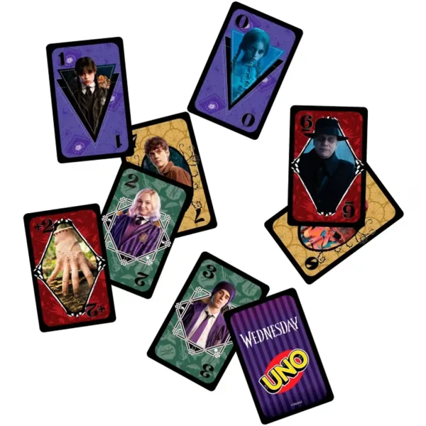 UNO Mercoledì gioco di carte - Mattel immagine 3