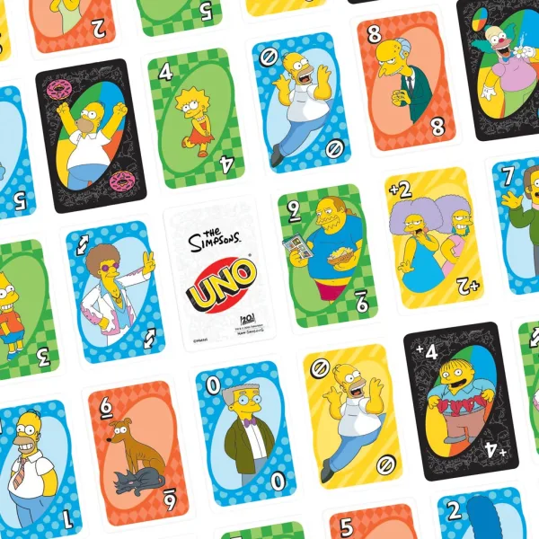 UNO Simpson gioco di carte - Mattel immagine 4