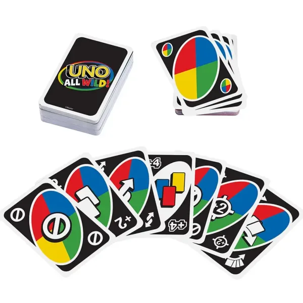 UNO: Tutto Wild! - Gioco di carte pazzo - Mattel immagine 2