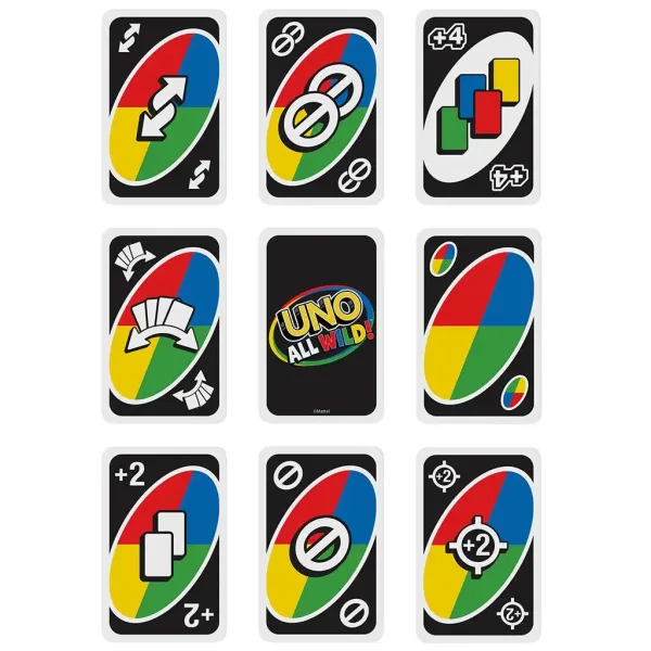 UNO: Tutto Wild! - Gioco di carte pazzo - Mattel immagine 3