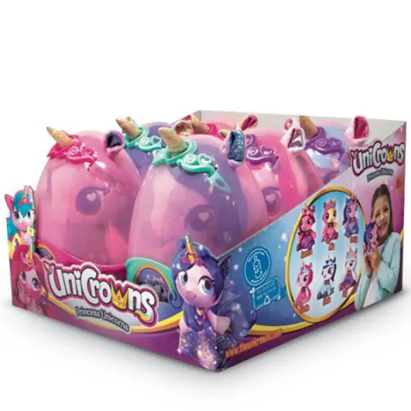 UniCrowns: Principesse unicorno uova di cristallo in diverse varianti 1 pezzo immagine 4