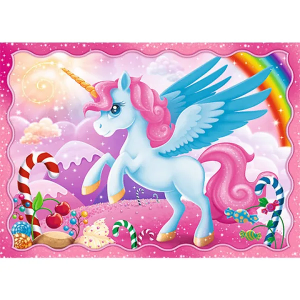 Unicorni e magia 4 in 1 puzzle - Trefl immagine 3