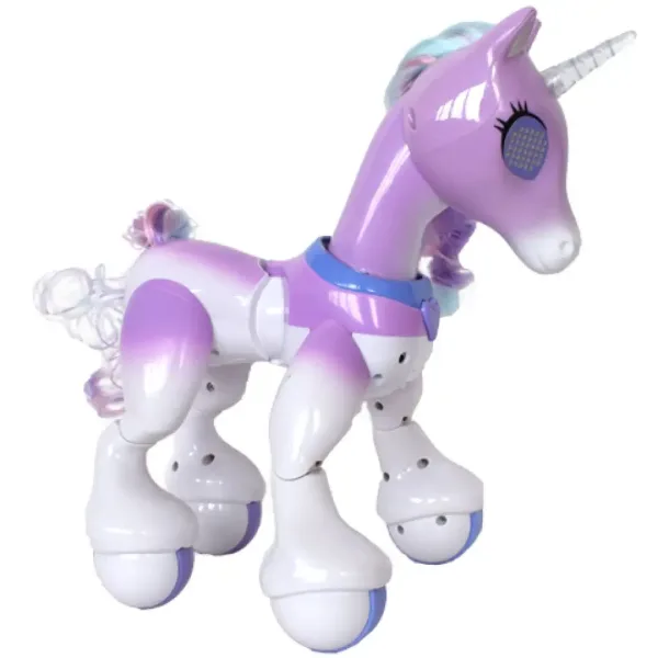 Unicorno interattivo telecomandato meraviglioso 28cm immagine 2