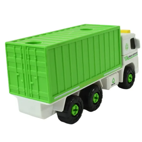 Urban Services: Camion con container smontabile con attrezzi e suoni 20cm immagine 5