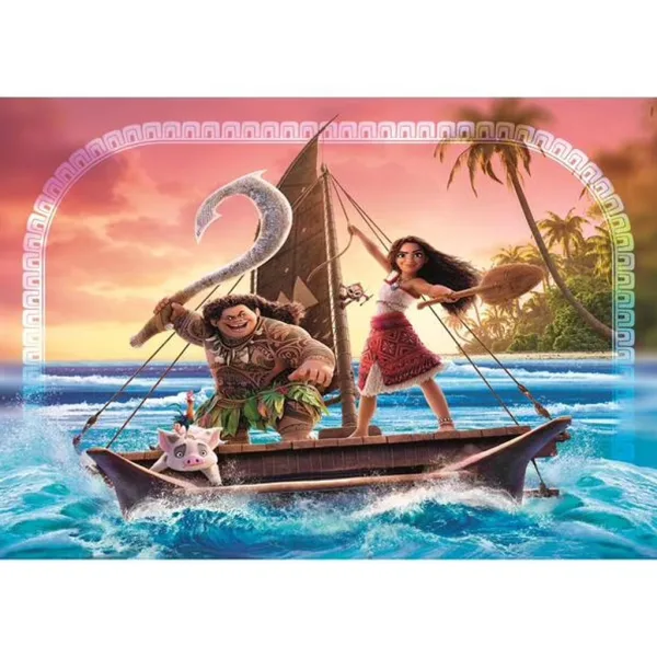 Vaiana 2 - Avventure, puzzle Supercolor da 104 pezzi - Clementoni immagine 2