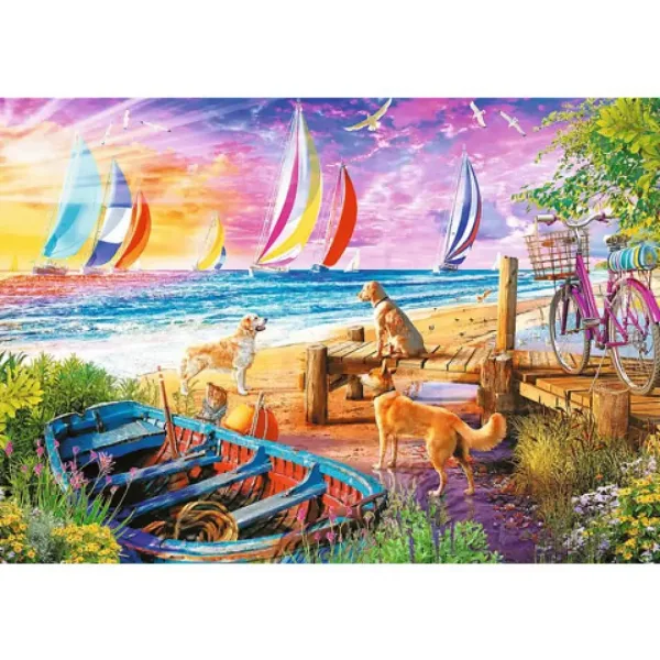 Vele sulacqua puzzle da 1000 pezzi - Trefl immagine 2