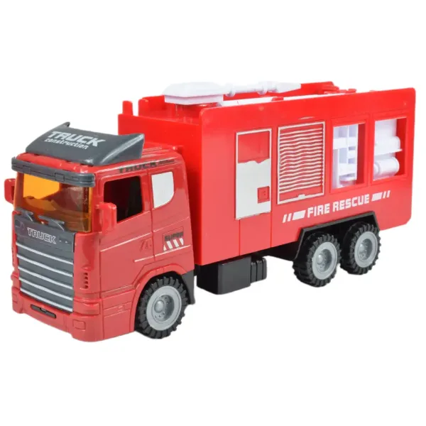 Vigili del Fuoco: Set stazione dei pompieri con torre di guardia, auto e accessori immagine 3