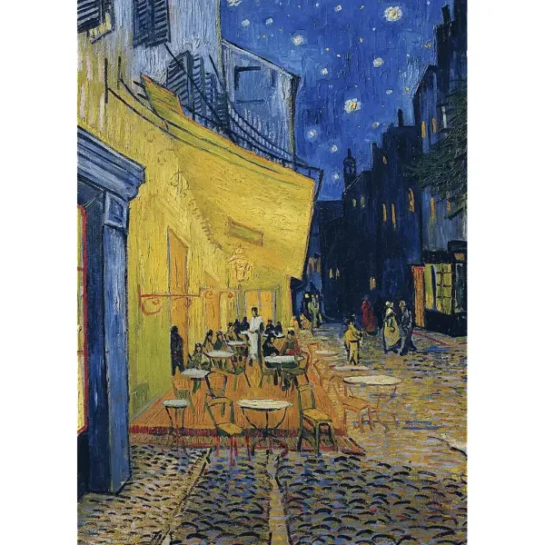 Vincent Van Gogh: Caffè di notte puzzle da 1000 pezzi - Trefl immagine 2