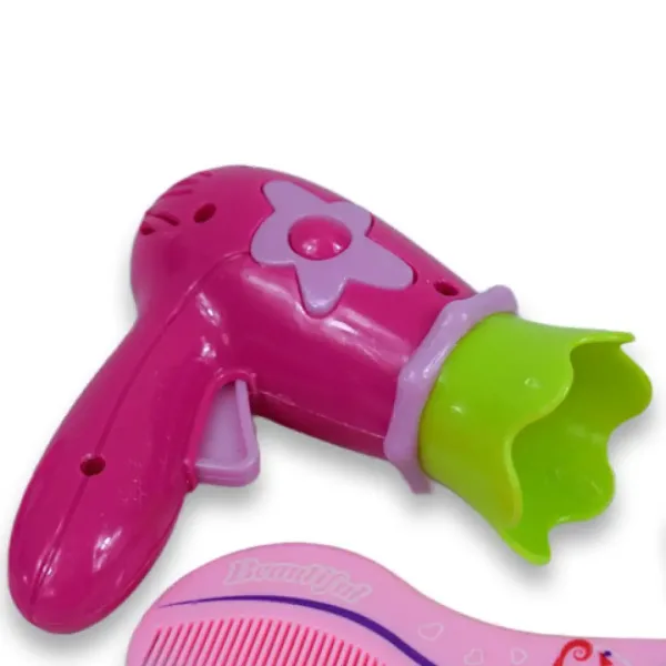 Vouge Girl: set di bellezza da 11 pezzi con fermagli per capelli, asciugacapelli e telefono immagine 3