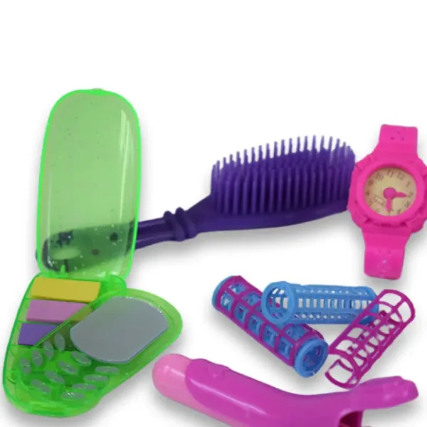 Vouge Girl: set di bellezza da 11 pezzi con fermagli per capelli, asciugacapelli e telefono immagine 4