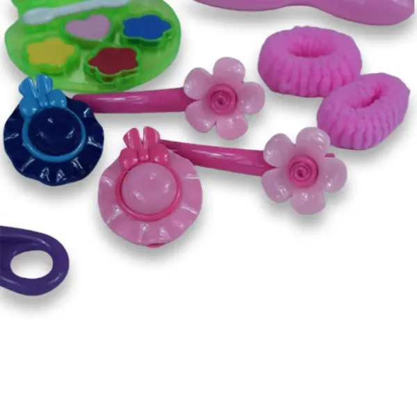 Vouge Girl: set di bellezza da 13 pezzi con fermagli per capelli, asciugacapelli e accessori immagine 3