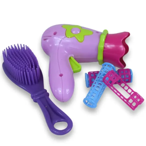 Vouge Girl: set di bellezza da 13 pezzi con fermagli per capelli, asciugacapelli e accessori immagine 5
