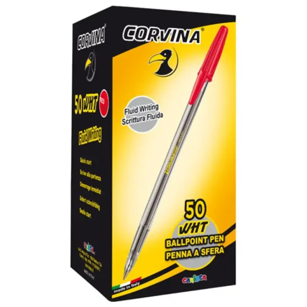 WH-T Penna a sfera rossa 1 pezzo - Corvina immagine 1