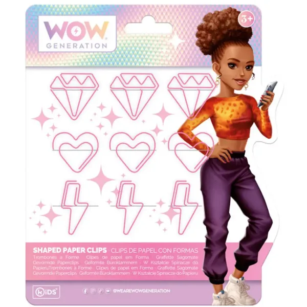 WOW Generation: Graffetta rosa con forme divertenti in diverse varianti immagine 3