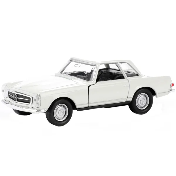 Welly: Modello di auto in metallo Mercedes-Benz 230SL del 1963 in diverse varianti, 11 cm immagine 2