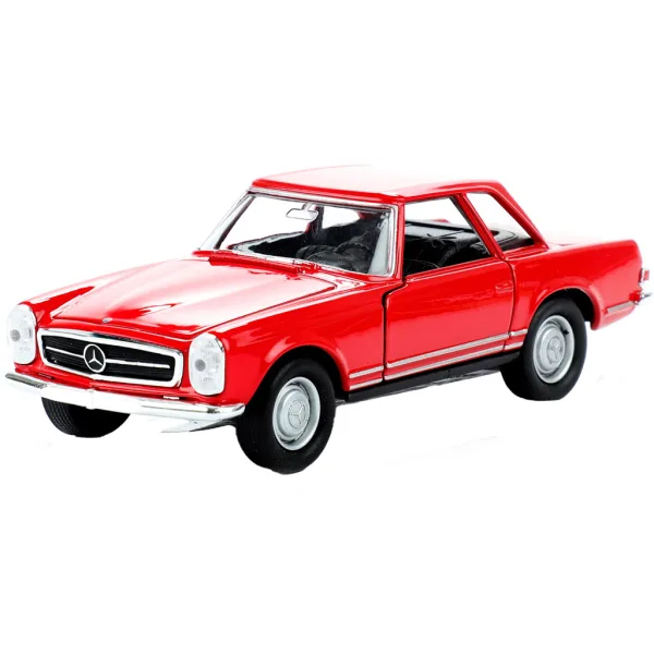 Welly: Modello di auto in metallo Mercedes-Benz 230SL del 1963 in diverse varianti, 11 cm immagine 3