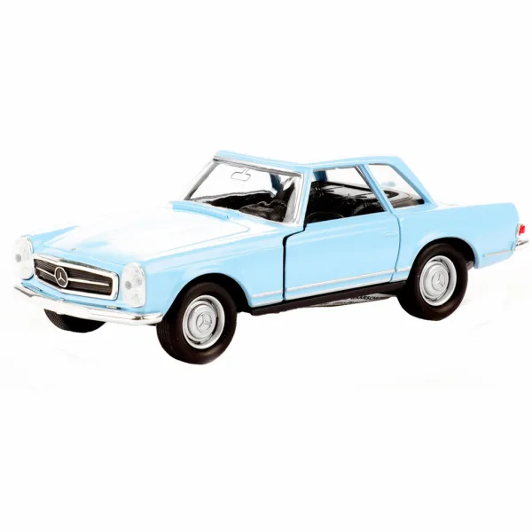 Welly: Modello di auto in metallo Mercedes-Benz 230SL del 1963 in diverse varianti, 11 cm immagine 4