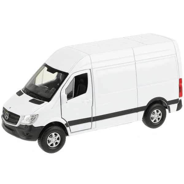 Welly: Modello di auto in metallo Mercedes-Benz Sprinter in diverse varianti, 11 cm immagine 4