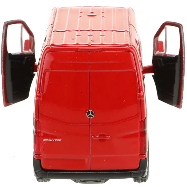Welly: Modello di auto in metallo Mercedes-Benz Sprinter in diverse varianti, 11 cm immagine 6