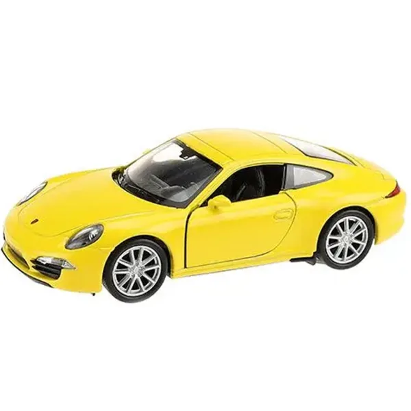 Welly: Modello di auto in metallo Porsche 911 Carrera S in diverse varianti, 11 cm immagine 6