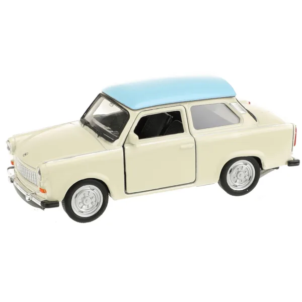 Welly: Modello di auto in metallo Trabant 601 in diverse varianti, 11 cm immagine 2