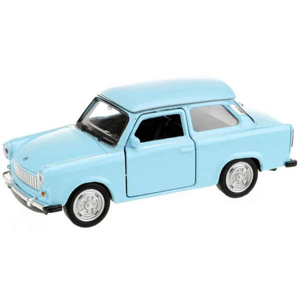 Welly: Modello di auto in metallo Trabant 601 in diverse varianti, 11 cm immagine 4
