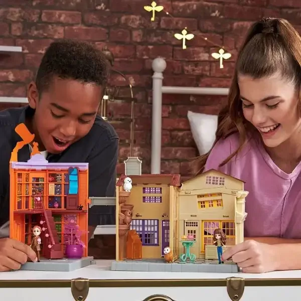 Wizarding World: Harry Potter Magical Minis Set di Gioco Diagon Alley - Spin Master immagine 4