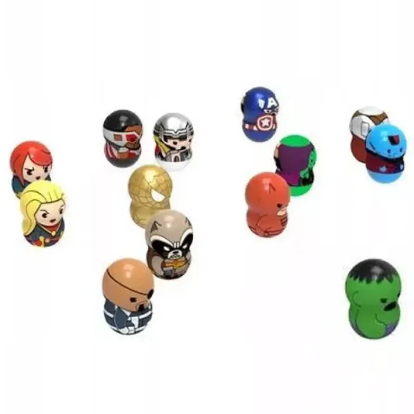 Wooblies Marvel pacchetto sorpresa con lanciatore 1 pezzo immagine 3