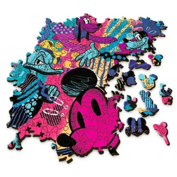 Wood Craft: Puzzle in legno Topolino 500+5 pezzi - Trefl immagine 3