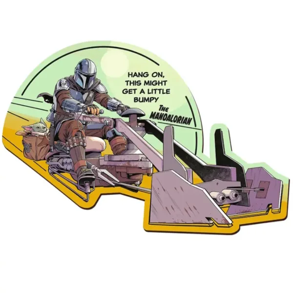 Wood Craft: Star Wars - Mandalorian 160 pezzi puzzle in legno premium - Trefl immagine 2