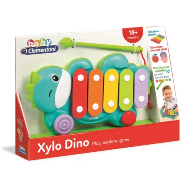 Xilofono colorato con dinosauro baby - Clementoni immagine 1