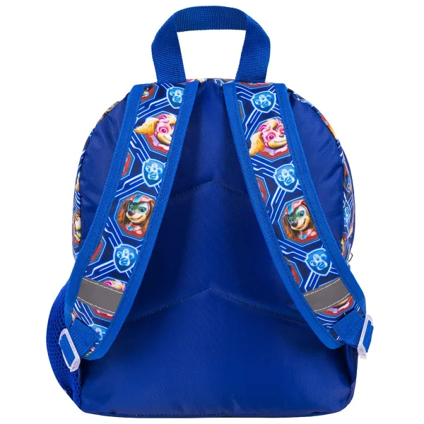 Zainetto blu per asilo Paw Patrol 27x23x8 cm immagine 2