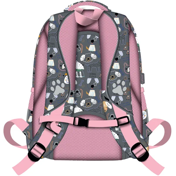 Zainetto scolastico My Little Friend Sweet Pomeranian con cane, modello BPL58, 40x29x19 cm immagine 2