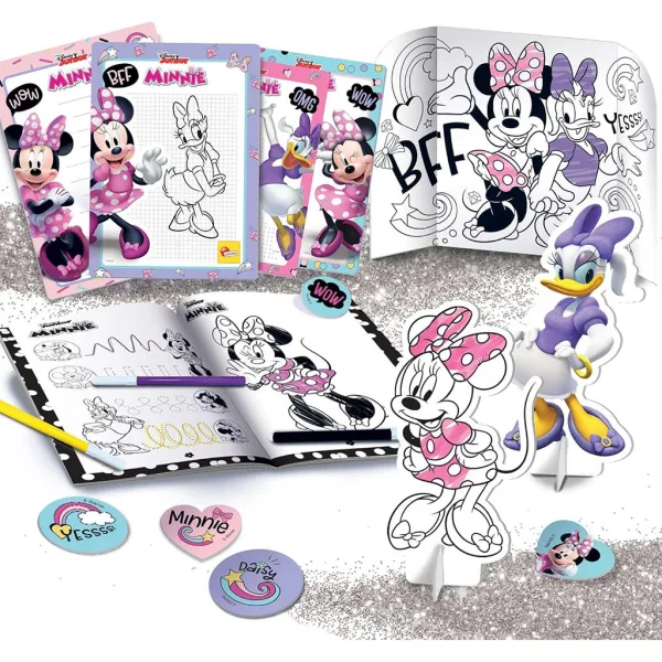 Zainetto scuola da disegno Minnie Mouse - Lisciani immagine 2