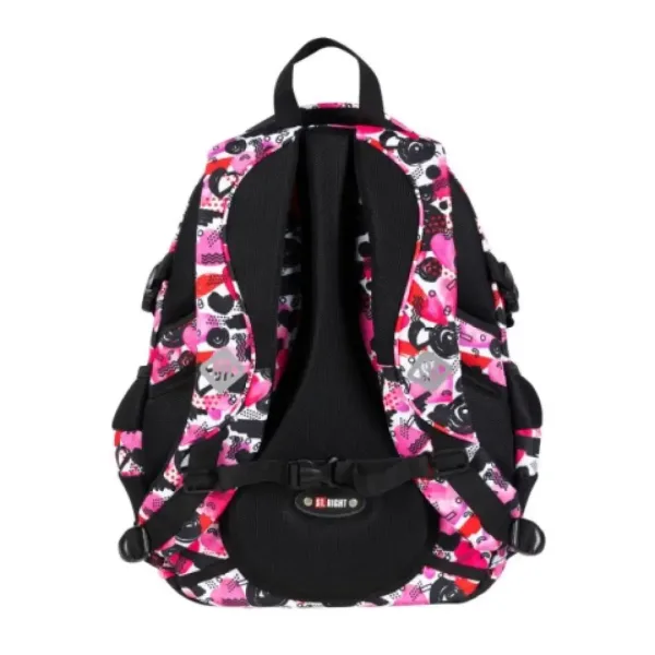 Zaino ergonomico St.Right Hearts per la scuola 40x28x18cm immagine 2