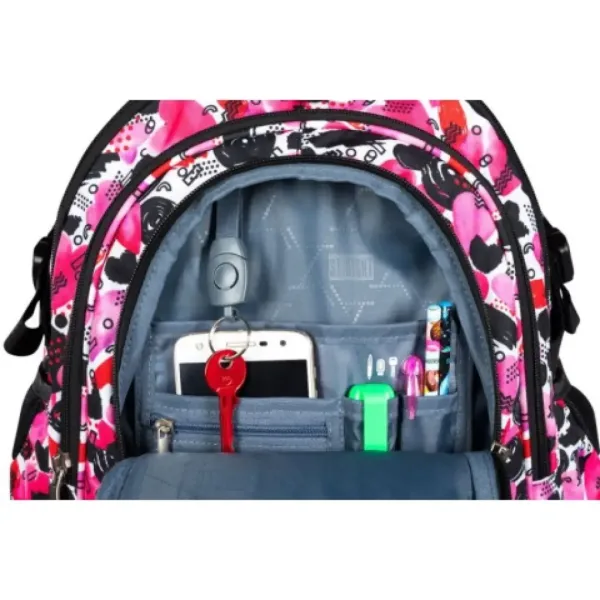 Zaino ergonomico St.Right Hearts per la scuola 40x28x18cm immagine 3