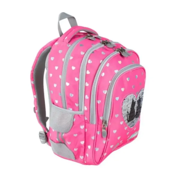 Zaino ergonomico St.Right Sequin per la scuola 16" immagine 2