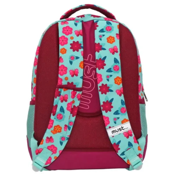 Zaino ergonomico arrotondato delle Principesse Disney, 32x18x43cm immagine 2
