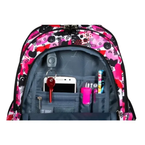 Zaino ergonomico per la scuola St.Right Hearts 16" immagine 4