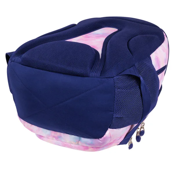 Zaino scolastico St.Right Pink Sky a tre scomparti, 42x30x19 cm immagine 2