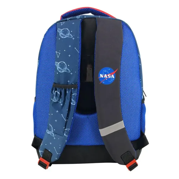 Zaino scolastico a tre scomparti NASA Space Expeditions, 33x18x43cm immagine 2