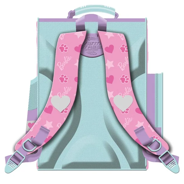 Zaino scolastico ergonomico Barbie, 35,5x27,5x16 cm immagine 2