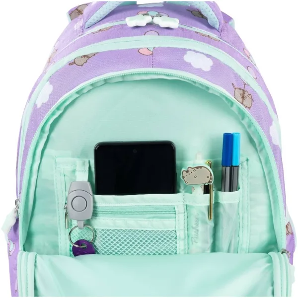 Zaino scolastico ergonomico Pusheen Violet, modello BPL58, 40x29x19 cm immagine 3